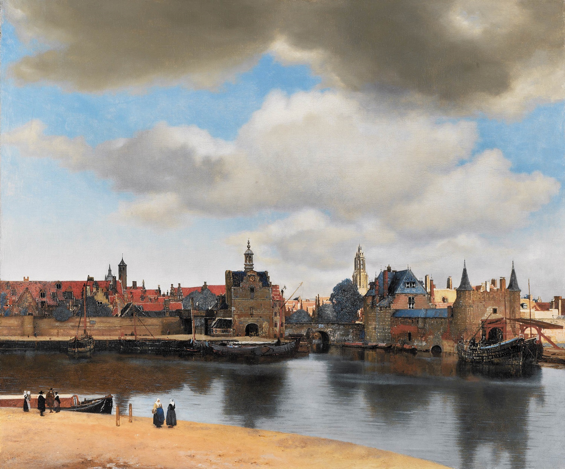 Johannes Vermeer - View on Delft 1660-1661
