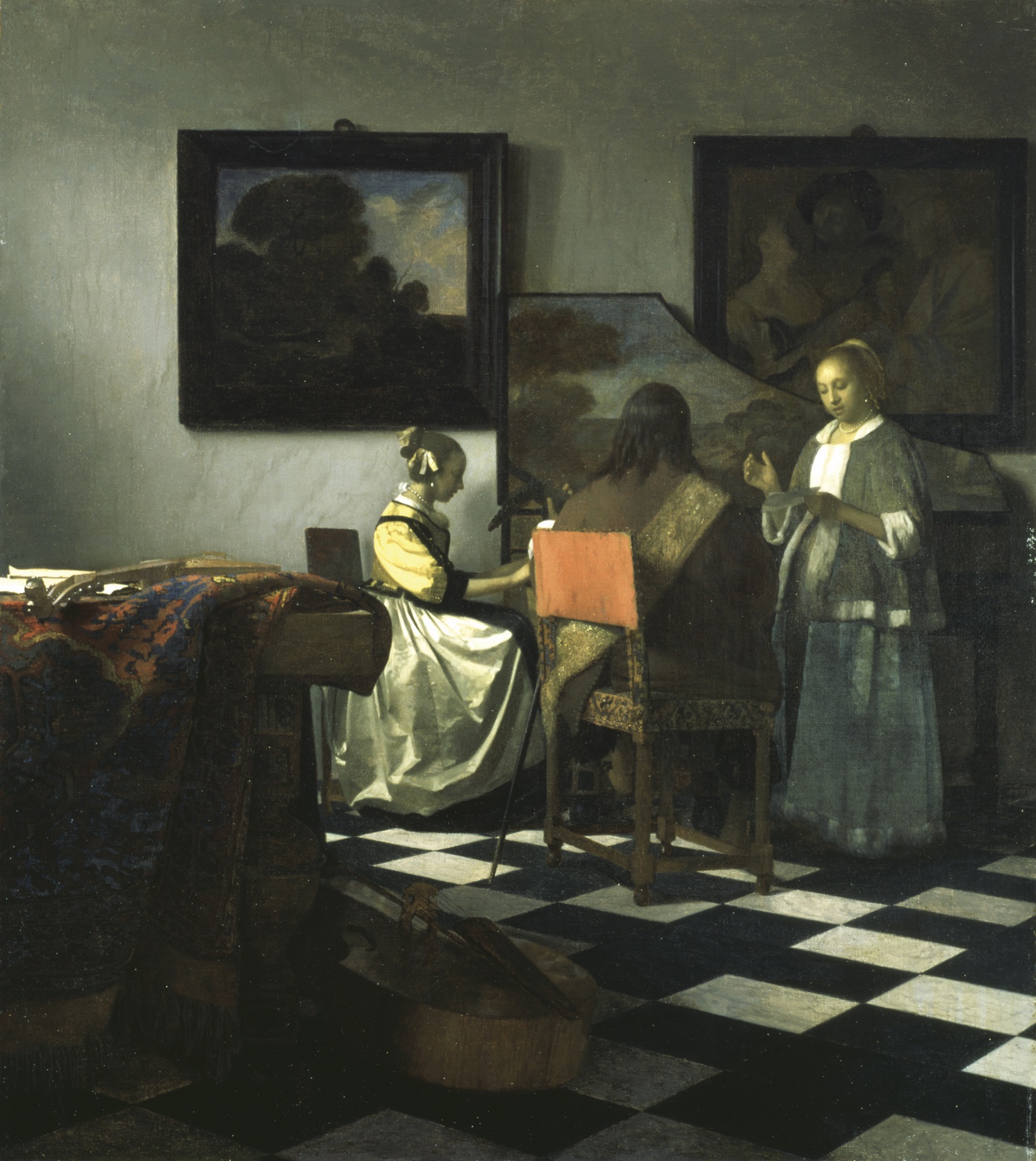 Johannes Vermeer - The Concert 1664