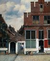 Johannes Vermeer - The Little Street 1658-1660