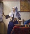 Johannes Vermeer - Young Woman with a Water Pitcher 1662-1665