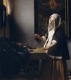 Johannes Vermeer - Woman Holding a Balance 1665