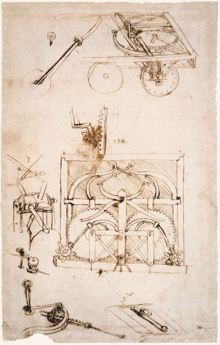Leonardo da Vinci - Automobile 1480
