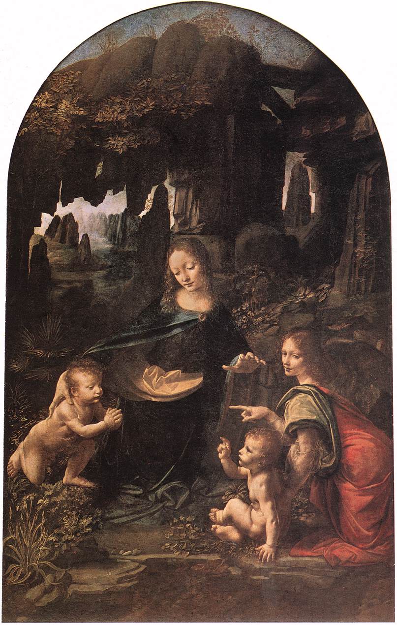 Leonardo da Vinci - The Virgin of the Rocks 1485