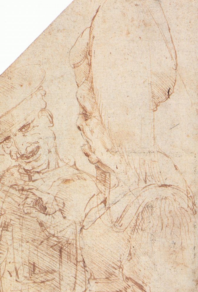 Leonardo da Vinci - Matched Couple 1490