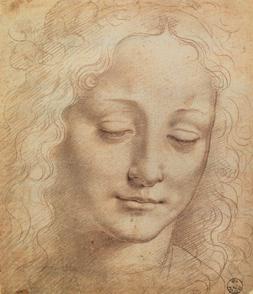Leonardo da Vinci - Female Head