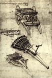 Leonardo da Vinci - Multi Barrel Gun 1481