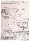 Leonardo da Vinci - Study of the effect of light on a profile head 1488
