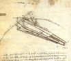 Leonardo da Vinci - One of Leonardo da Vinci's designs for an Ornithopter 1489