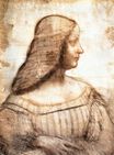 Leonardo da Vinci - Isabella d'Este 1500