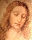 Leonardo da Vinci - Study of Christ for the Last Supper 1500