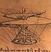 Leonardo da Vinci - Design for a helicopter 1500