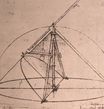 Leonardo da Vinci - Design for a parabolic compass 1500