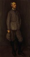 An Arrangement in Grey and Green. Portrait of John James Cowan 1893
