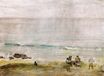 St. Ives. The Beach 1884