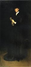 Arrangement in Black, No.8. Portrait of Mrs. Cassat 1885