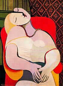 Pablo Picasso - Le Rêve. The Dream 1932