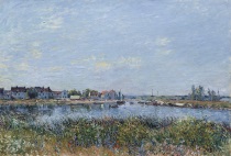 Alfred Sisley - Saint-Mammès, Le matin 1881