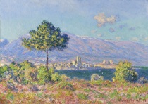 Claude Monet - Antibes, vue du plateau Notre-Dame 1888