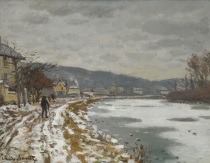 Claude Monet - La Seine à Bougival 1869