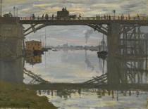 Claude Monet - Le Pont de bois 1872