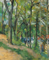 Paul Cézanne - La côte Saint-Denis à Pontoise 1877