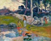 Paul Gauguin - Femmes au bord de la rivière 1891-1893
