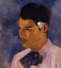 Paul Gauguin - Jeune homme à la fleur 1891