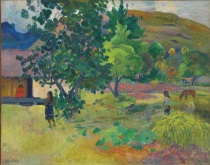 Paul Gauguin - Te Fare. La maison 1892