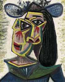 Pablo Picasso - Tête de femme. Dora Maar 1941