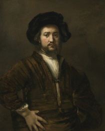 Rembrandt Harmensz. van Rijn - Portrait of a man with arms akimbo 1658
