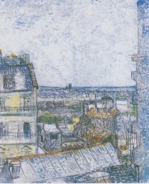 Vincent van Gogh - View from Vincent's Window 1887