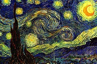 1920x1280 Vincent van Gogh - Starry Night 1889