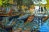 1920x1280 Bathers at La Grenouillere 1869 - Claude Monet