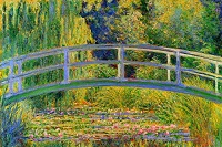 1920x1280 The Japanese Bridge. The Water-Lily Pond 1899 - Claude Monet