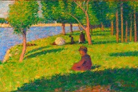 1920x1280 Seated figures 1884 - Georges Seurat