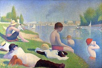 1920x1280 Bathers at Asnières 1884 - Georges Seurat